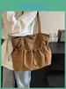 Womens Casual Canvas Shoulder Bag With Large Capacity And Inner Pocket For Commuting