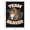 Team Beaver Throw Blanket Kid'S Plaid Luxury Brand Multi-Purpose Blankets