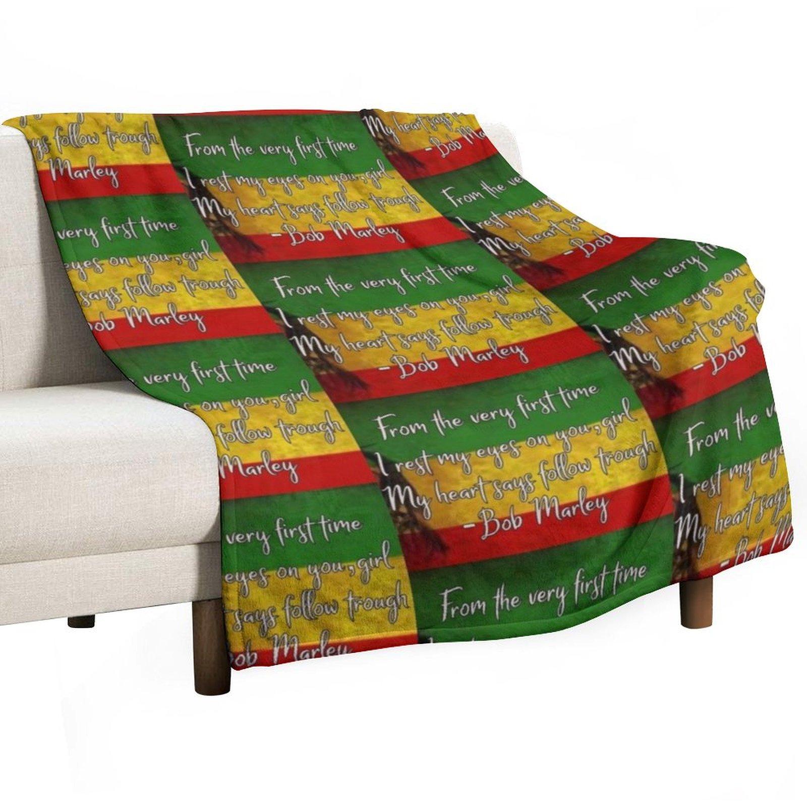 Bob Marley Throw Blanket christmas decoration Kid S For Baby Bed Blankets 30x40in
