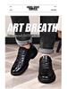 Men's Retro Leather Casual Low-Top Shoes - Autumn 2025 Fashion