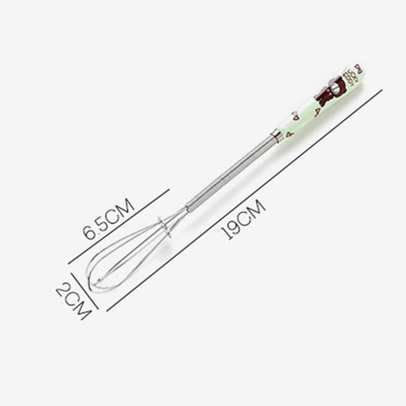 Nerezový šlehač vajec Míchadlo na mléko Napěňovač Míchačka na šlehání kávy Ruční míchačka na vejce Kuchyňské příslušenství Nářadí na vejce