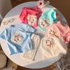 Boy And Girl Casual Short-sleeved T-shirt For Summer, Cute Plush Dog-style Children's Top