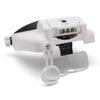 Headband Illuminated Magnifier Rechargeable Repair Solder Magnifying Glasses Interchangeable Lens Third Hand Loupe For Soldering