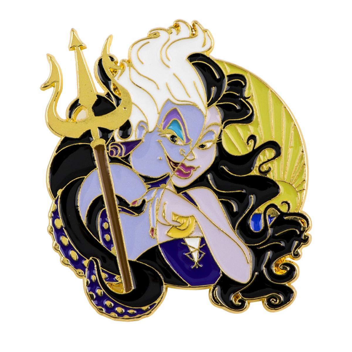 Disney Funny Villain Enamel Pin Witch Brooch Women s Lapel Pin Metal Badge Clothing Accessories Fashion Jewelry Christmas Gift