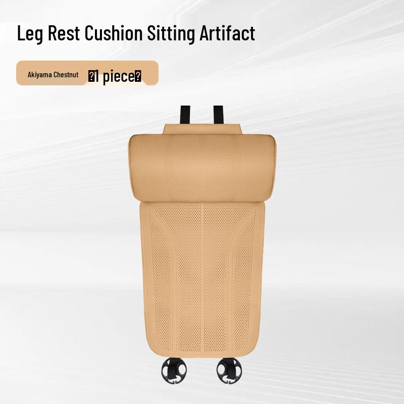 Multifunktionales perforiertes belüftetes Autositzkissen mit atmungsaktiver Beinauflage und Memory-Schaum-Stütze.