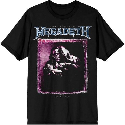 Megadeth Unisex Adult Youthanasia The Reckoning Day T-Shirt