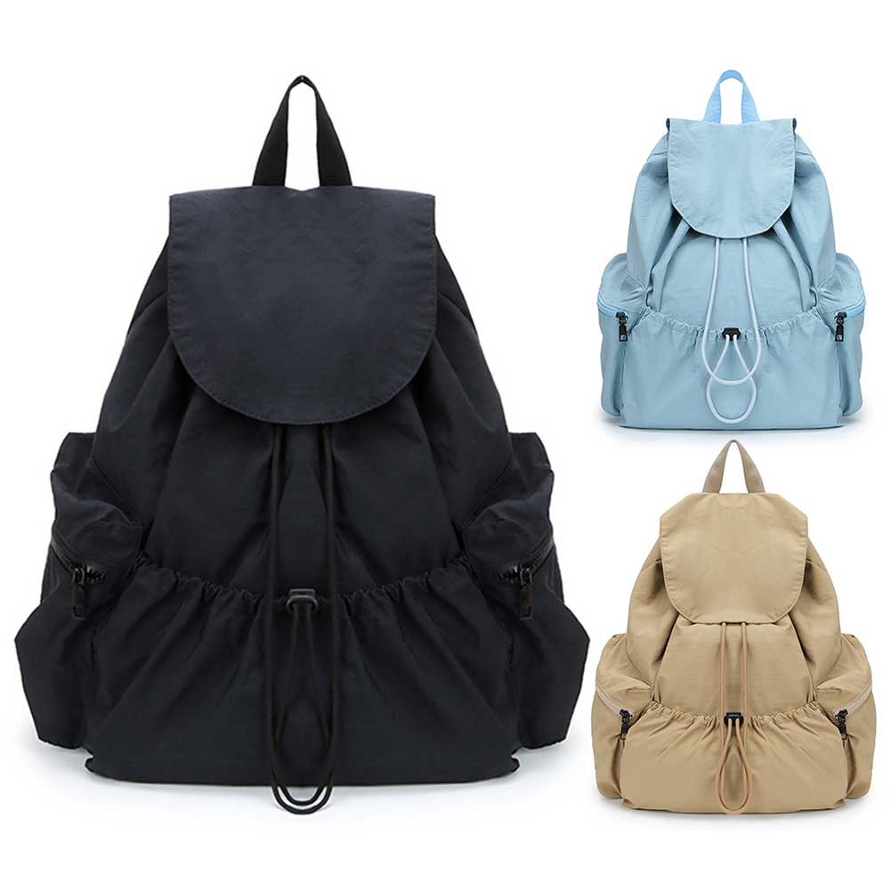 

Нейлоновый рюкзак на шнурке для путешествий на открытом воздухе, повседневный рюкзак большой емкости, регулируемый ремень, дорожные сумки для женщин и девочек