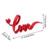 3D Printed Red 'LOVE' Letters Table Ornaments for Valentine's Day Wedding Proposal Decor Happy 2026 Atmosphere Love Gift