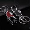 One Click Open Car Key Chain Loss-proof Key Chain Pendant Creative Keyring Holder  Men's Accessory