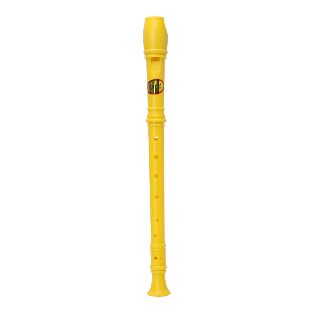 Kunststoff Musikinstrument Blockflöte Sopran lange Querflöte 8 Löcher ...