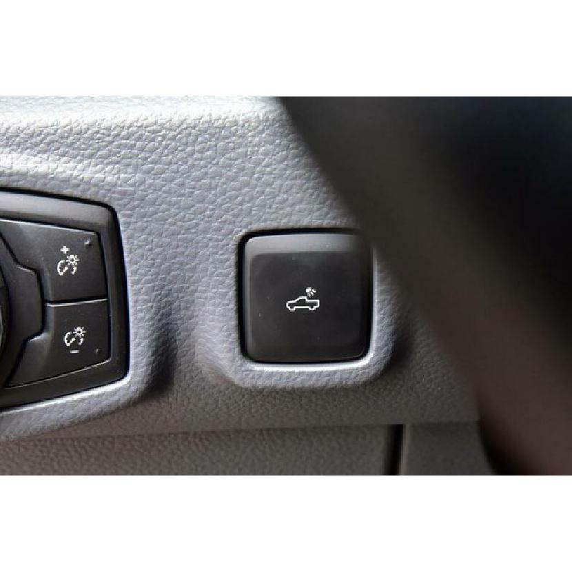 1PCS Inner Engine Hood Switch Carbon Fiber For Ford Ranger 2015- Button Trim