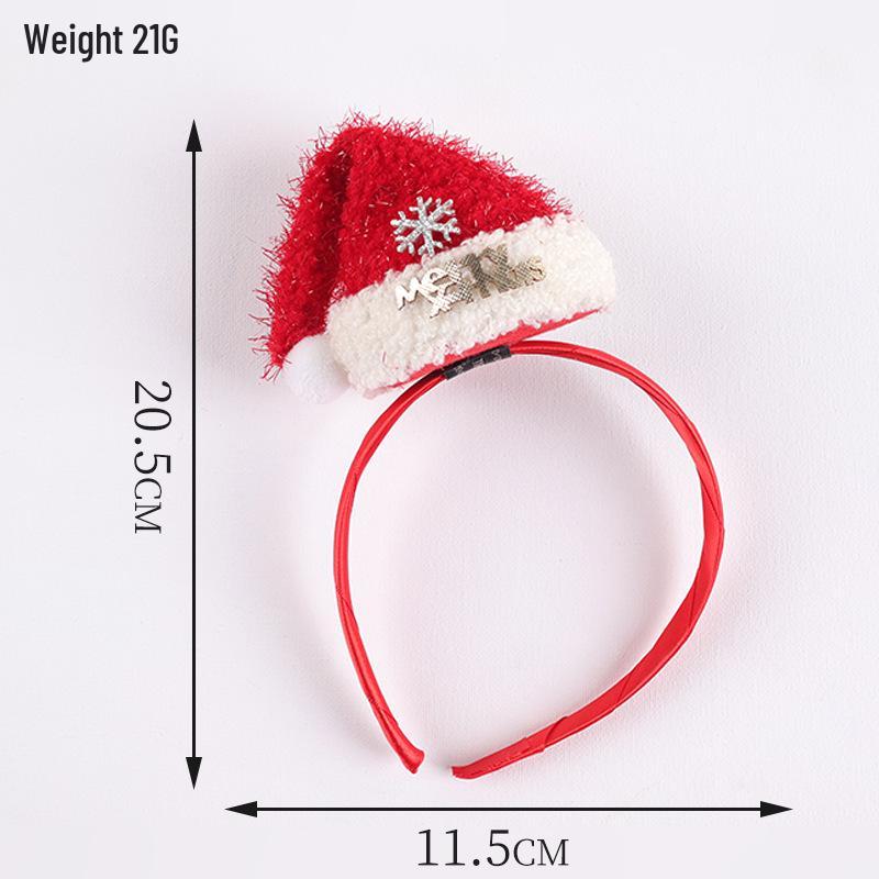 Weihnachtskopfschmuck 2025: Niedliche Feiertagshut-, Stirnband- und Haarspangen-Accessoires