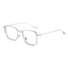 Vintage Blue Ray Blocking Anti-Blue Light Glasses Ultralight Metal Computer Goggles Eye Protection Square Eyeglasses Office