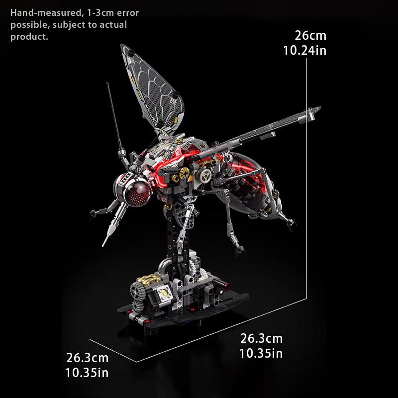 High-Quality 747Pcs High-Quality Mechanical High-Quality Mosquito High-Quality Building High-Quality Blocks High-Quality Model, High-Quality Tech