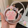 Cartoon Cute Cat Claw Transparent Silicone Charger Case For Iphone 15 18W-20W Fast Charge Protection Cover Charger Sleeve