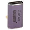 Adaptateur USB C Femelle vers USB C Mâle PD 240W 8K 60HZ Haute Vitesse 40Gbps USB4.0 C Adaptateur à Angle Droit