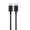 USB-C USB-C Cable Black 1m for Samsung Galaxy A14 4G / A14 5G / A34 5G / A54 5G / S23 Phonillico®
