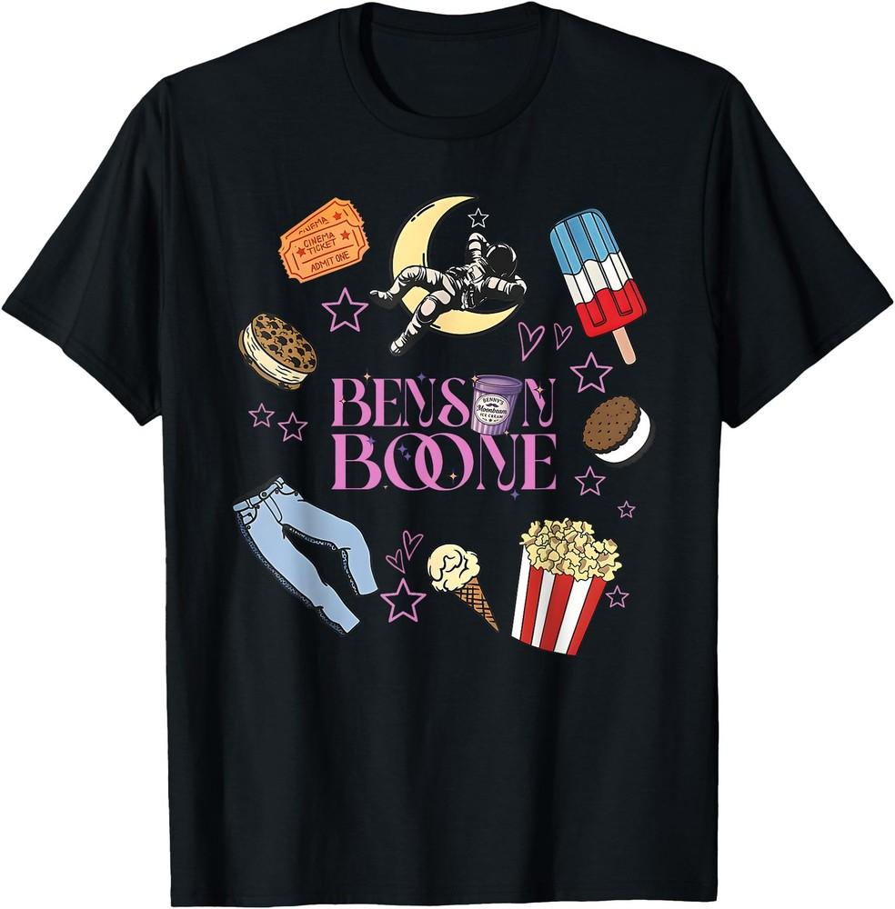 

Benson Boone Name Tee Fan Music Retro Aesthetic Ice Cream T-Shirt Unisex T-Shirt XXL