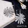 Fashion Copper Alloy Zircon Jewellery Drop Earrings For Women Wedding Party Gifts