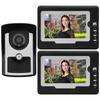 7" LCD Video Door Phone Wired Intercom Doorbell Kit Home Entry System 1V2 SY810