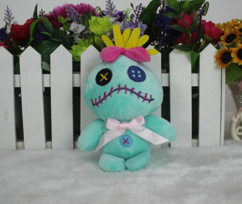 

Плюшевая игрушка Стич и золотой брелок-шарм 13CM