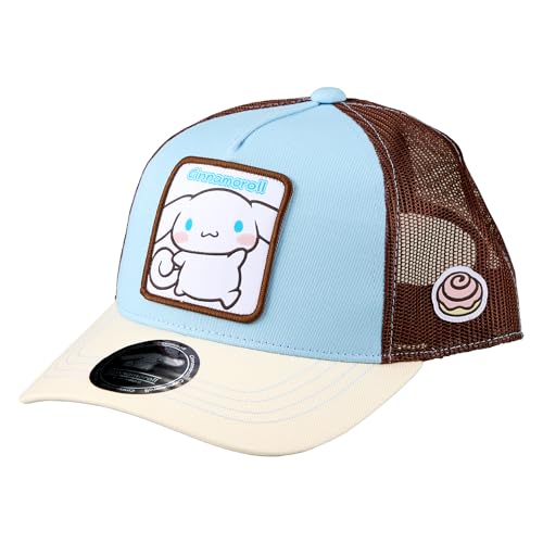 

[Sanrio] Cosmetic Case Mesh Cap Cinnamoroll/Light Blue x Ivory