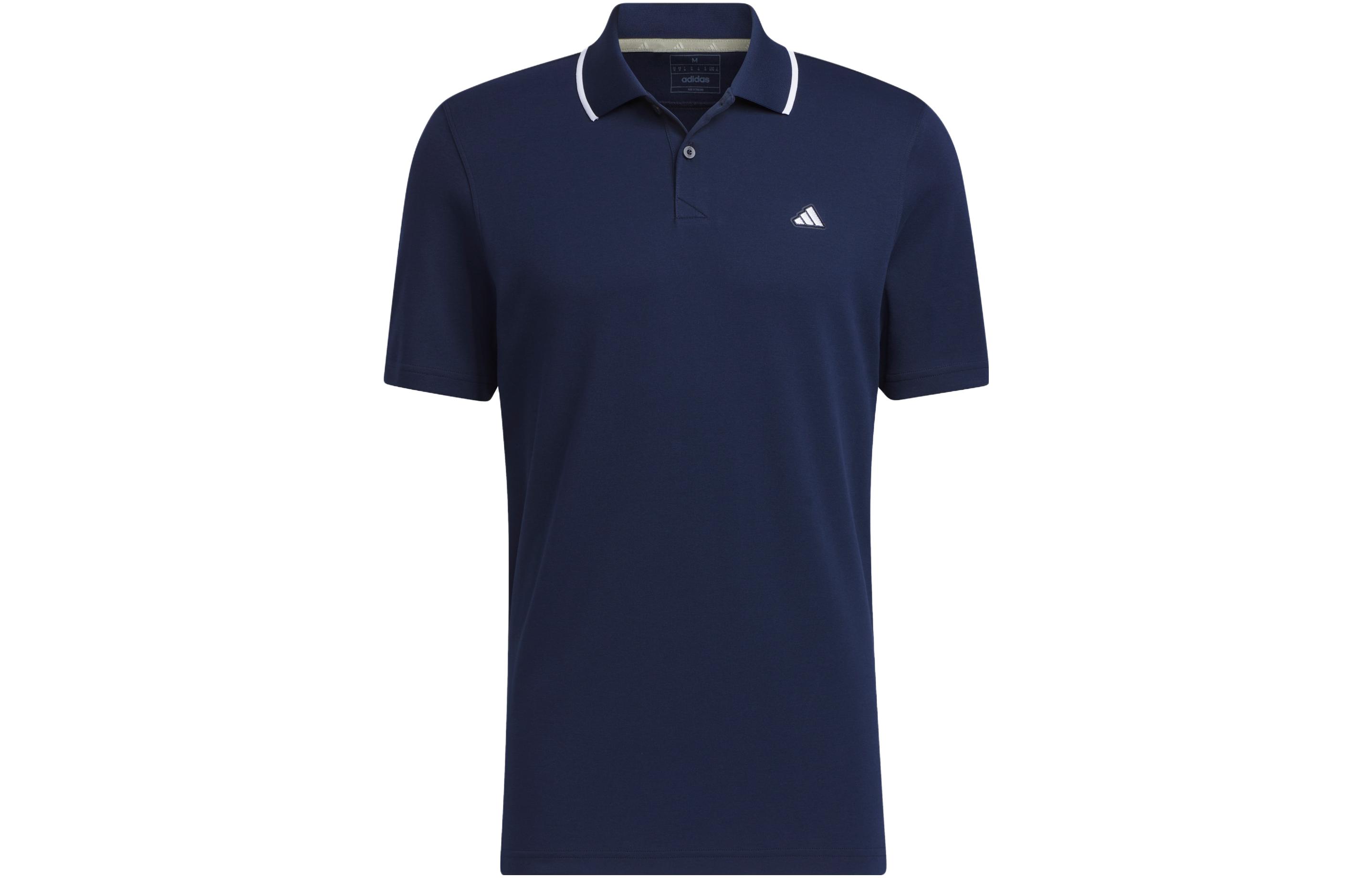 Adidas Polo Shirts Men s College Navy Polo Collar Moderate Straight Fit HR7975 XXL