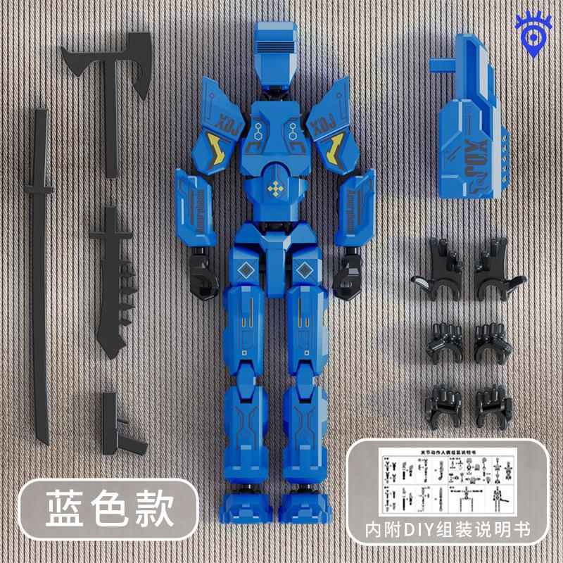 3D Printed Multi-Jointed Movable Lucky 13 Action Figures Full Body Assembly Completed Action Figure Dummy Toys Birthday Gifts