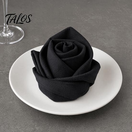 Premium Quality Cloth Napkins Solid Color Napkin, Elegant Reusable Fabric Washable Farmhouse Napkin for Wedding Baby Shower Dining Table Decor Cotton
