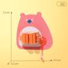 Bubble Bear Mop Rack, Broom Stand, Hook, Strong, Seamless, Non-perforating Mop Clamp, Mop Clamp, Nail-free Storage