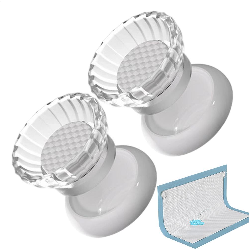 Dog Pee Pad Holder 2-Piece Anti-Slip Reusable Adhesive Potty Training Pad Magnetic Holder for Leg Lifting Puppy Canine Urine