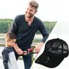 Solar Powered Cap with Fan Summer Breathable Mesh Sun Protection Outdoor Baseball Hat for Men USB Rechargeable Cooling Headwear