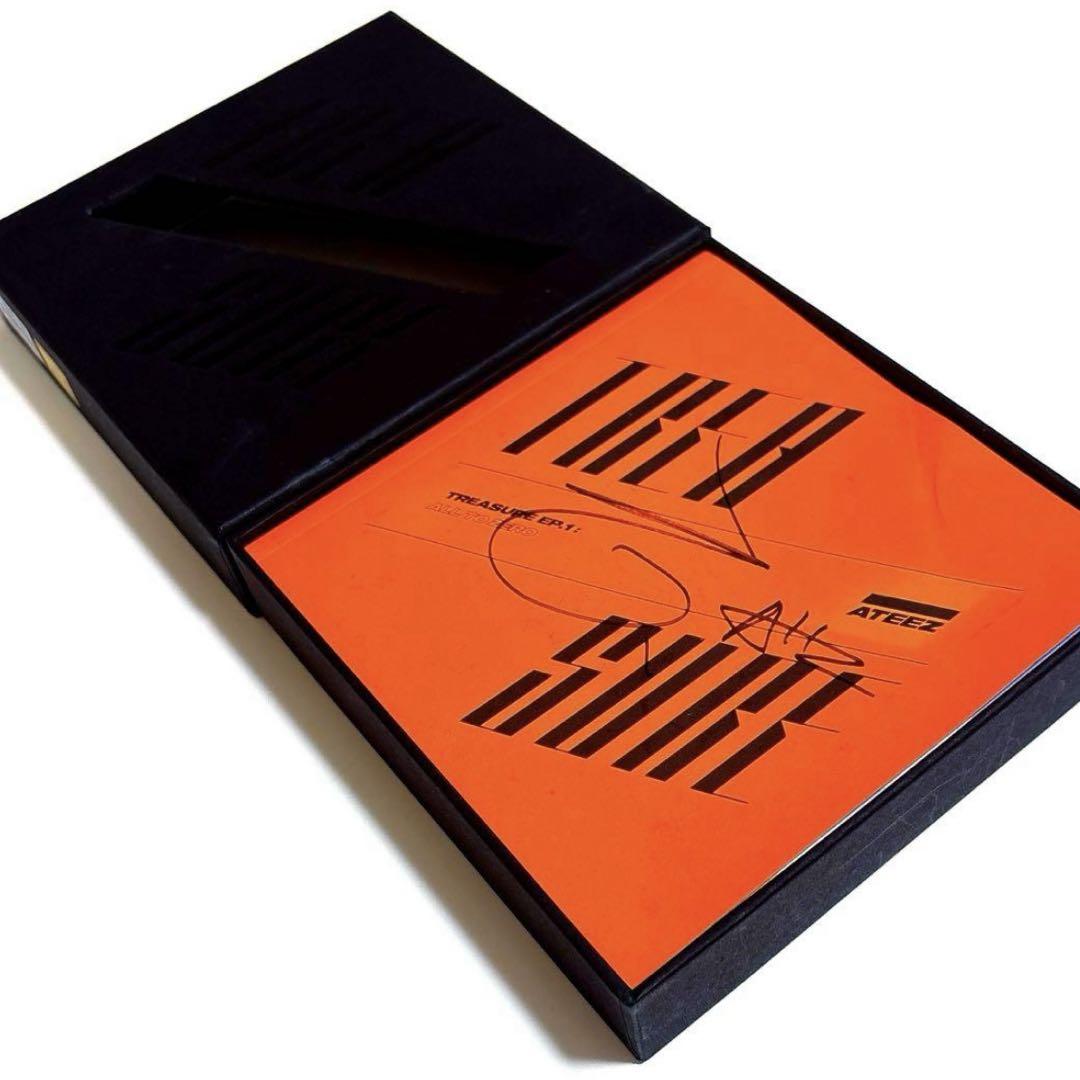 

[USED] ATEEZ TREASURE EP.1 (Korean Edition) Album with Member Autographs