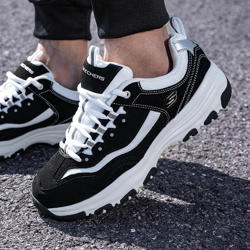 Skechers Men s 8790091-BKW Panda Casual Sneakers US 8.5