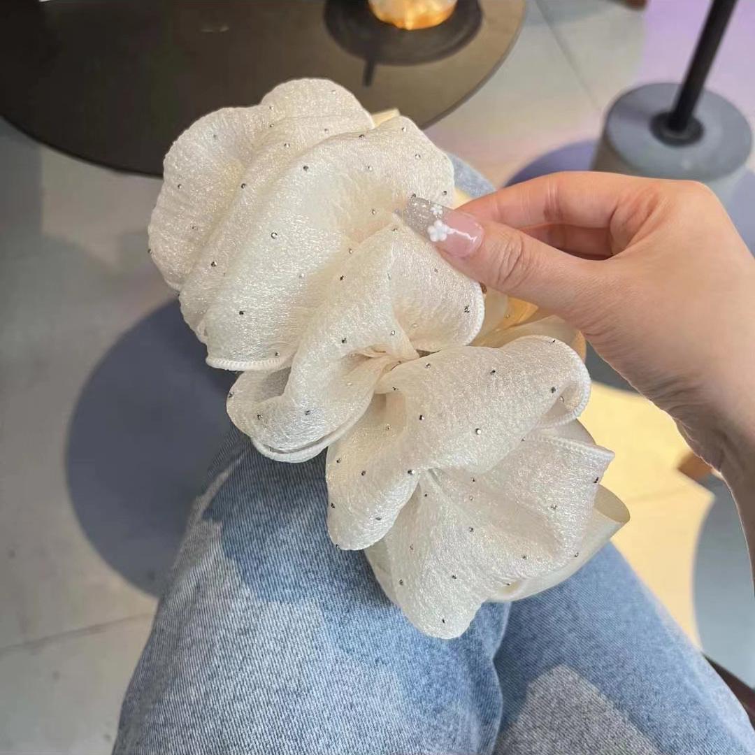 

Стильная двухсторонняя сетчатая заколка-бантик для волос - женская заколка-принцесса для элегантных причесок