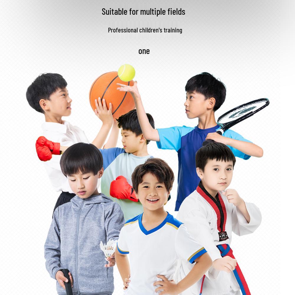 2025 Kids Speed Training Lights: Blue Remote Control Set for Football & Basketball - 6 Lights Version