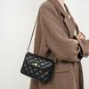 Leather Quilted Bag for Women, New 2025 Women's Bag, Crossbody Bag, Genuine Leather Shoulder Bag, Chain Bag for Women