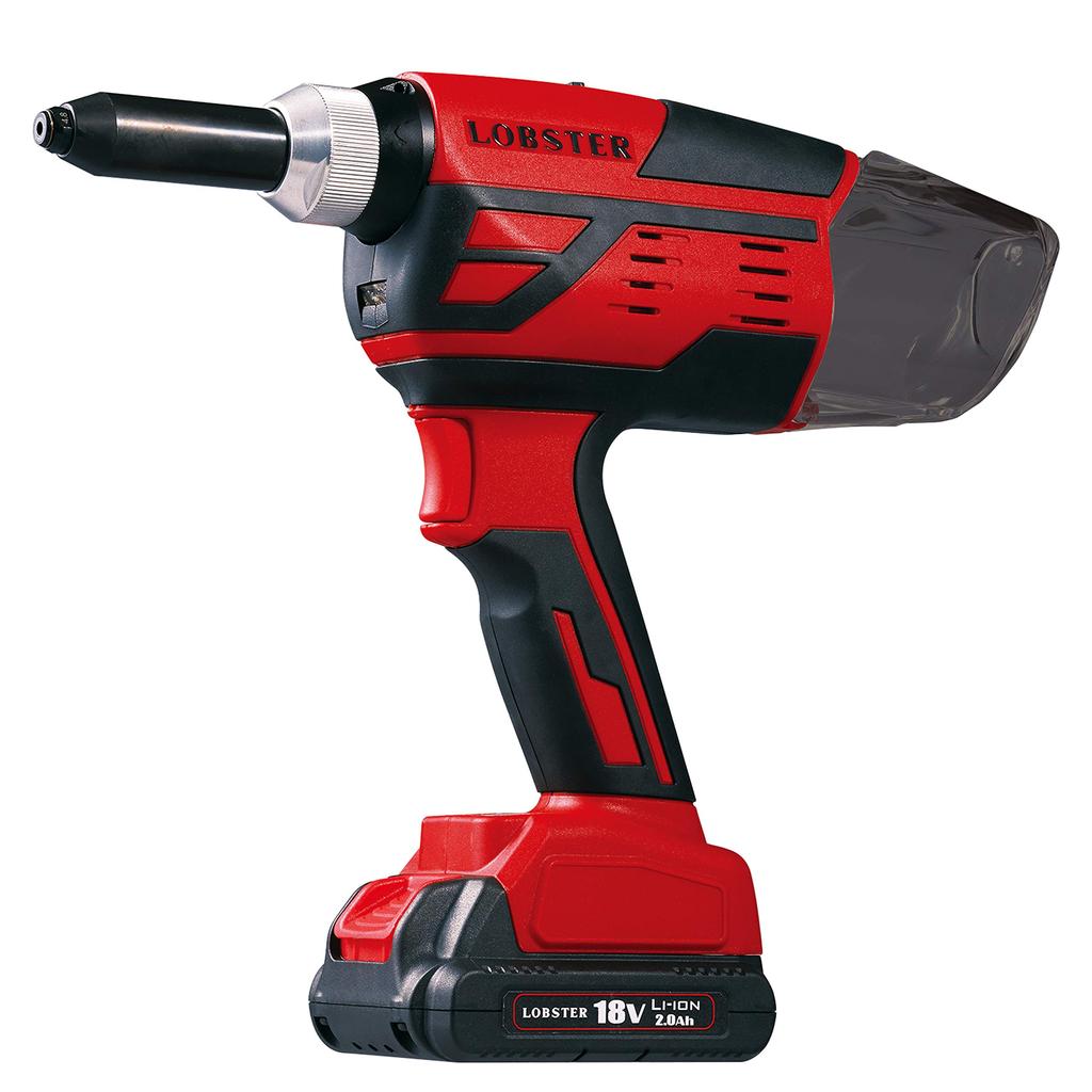 Premium Lobtex Cordless Riveter R2B1 (Lobtex) Battery and charger included