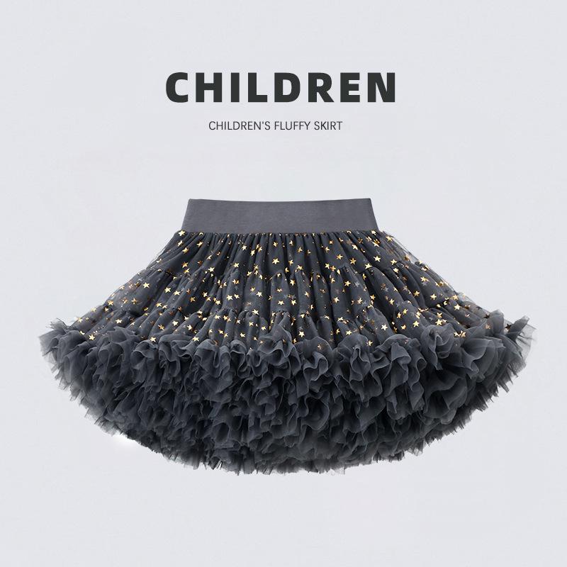 Princess Tutu Skirt for Girls - Fluffy Mesh Christmas Dress