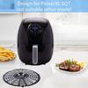 Grill Pan for Power XL 5QT Air fryer, 8.7'' 5QT Round Non-Stick Air Fryer Replacement Tray Rack Parts Accessories Crisper Plate Grill Plate,