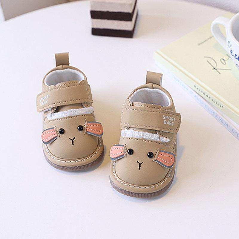 Baby-Schuhe mit weicher Sohle für Kleinkinder mit rutschfester Gummisohle für Kinder