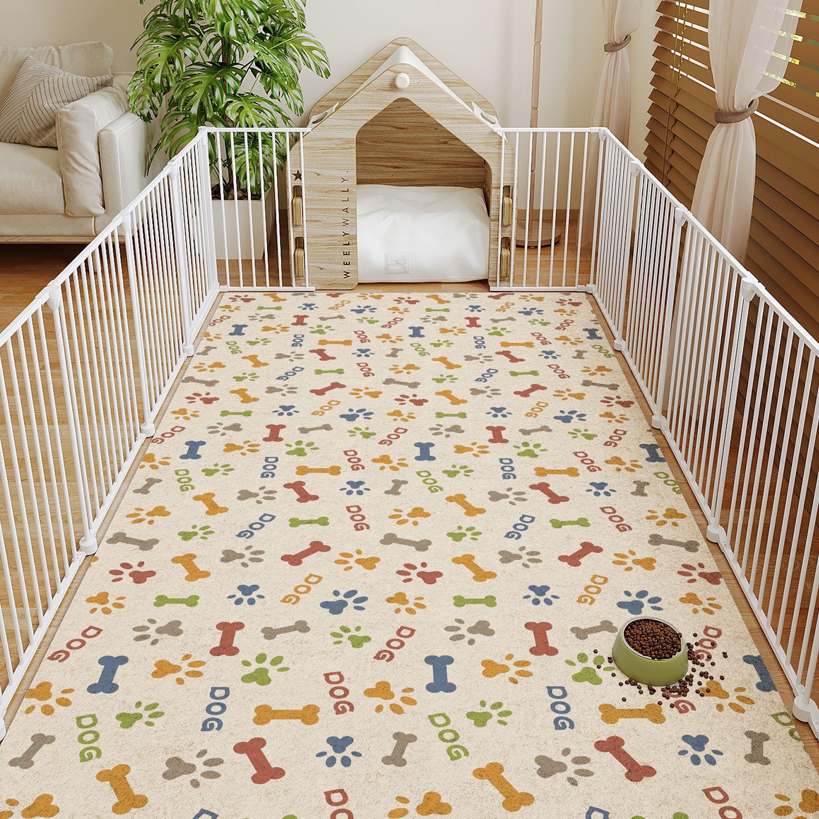 Non-Woven Pet Pad Mat, Dog Cat Bed Mattress, All-Season Use, Moisture-Proof Wear-Resistant, Warm & Breathable, Custom Trimmable 45x60cm