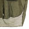 HELMUT LANG Silk Blend Long sleeve V neck Cut S khaki roll up Women Used