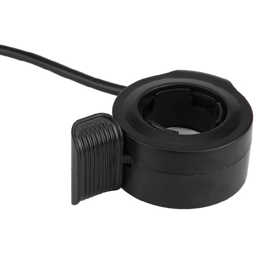 Fydun Daumengas Geschwindigkeitsregler Baugruppe Schwarz 22mm 7/8Zoll für E-Bike Elektrofahrrad Roller