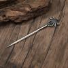 Viking Retro Six-Winged Angel Hairpin – Trendy Norwegian Style Party Jewelry
