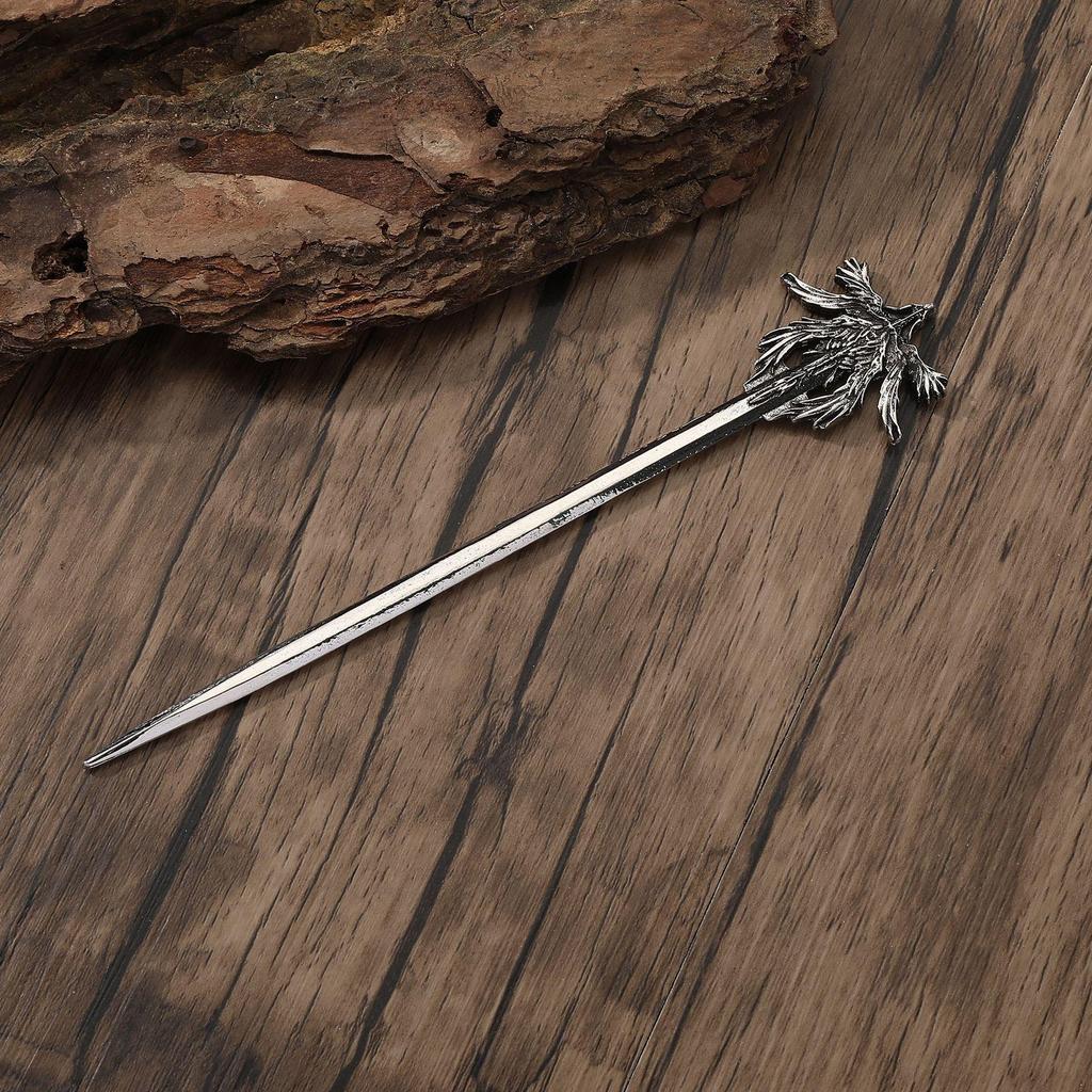 Viking Retro Six-Winged Angel Hairpin – Trendy Norwegian Style Party Jewelry