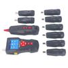 Network Wire Finder with 8 Adapters Cable Length POE Tester LCD Screen Break Point Checker