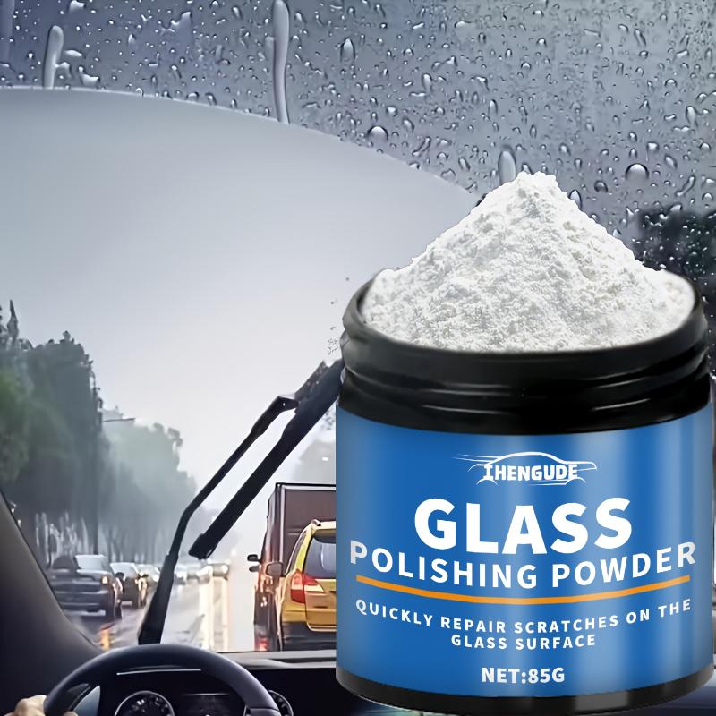 Glass Polishing Powder - Professional Car Windshield Scratch Remover, Clear Restoration Agent for Rv Mirrors