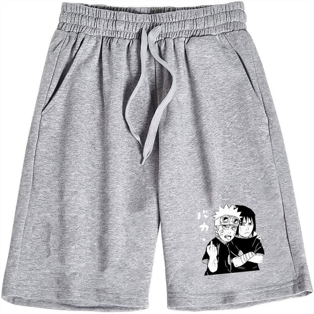 Summer Casual Shorts, Men's and Women's Loose Micro-elastic Printed Sports Five-point Pants