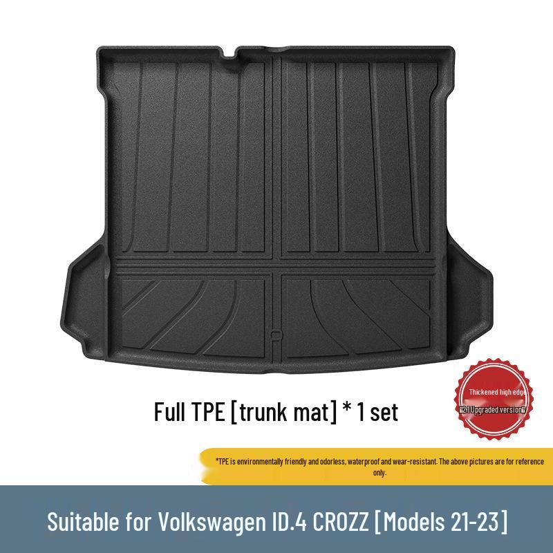 Volkswagen Trunk Mats: TPE All-Environment Mats & Backrest Mats